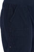Løse shorts med lommer i bomull, Blå, Packshot image number 2