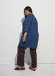 Bomullsmuslin tunika med broderie anglaise, Bl&aring;, Model image number 2