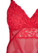Blondebody med mesh, Rhythmic Red, Packshot image number 2
