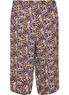 Culottebukser med m&oslash;nster, Beige, Packshot image number 1