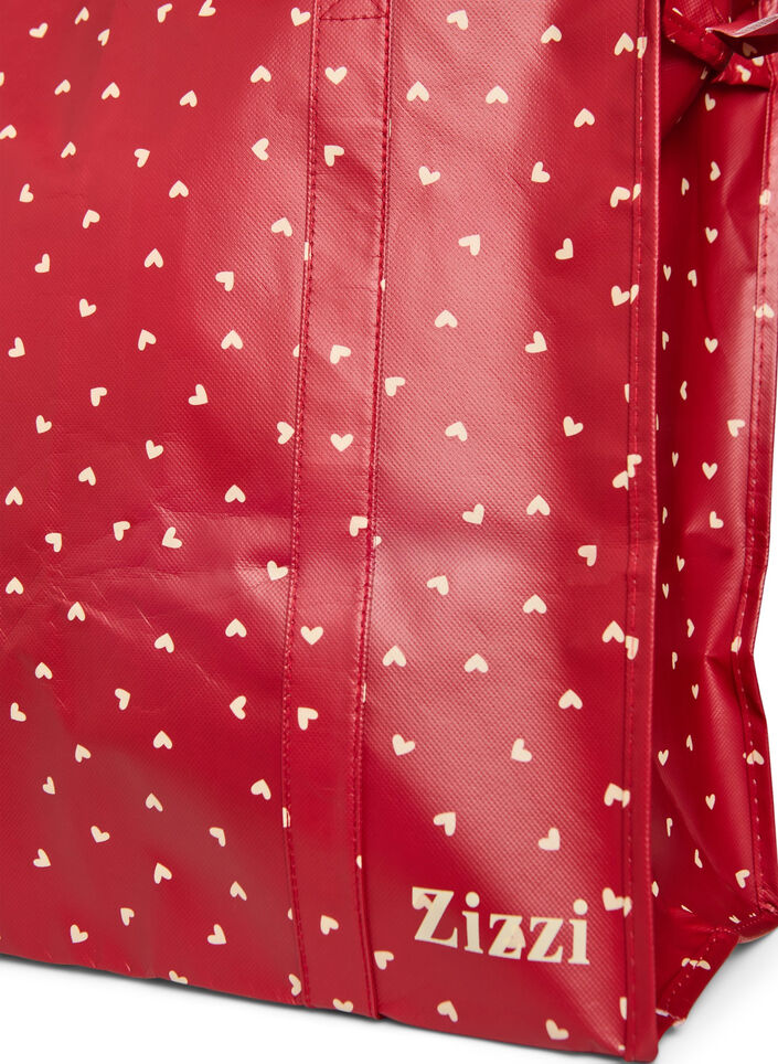 Handlepose med glidelås, Rød, Packshot image number 2