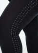 Leggings med rhinsteinsdetaljer, Svart, Model image number 3