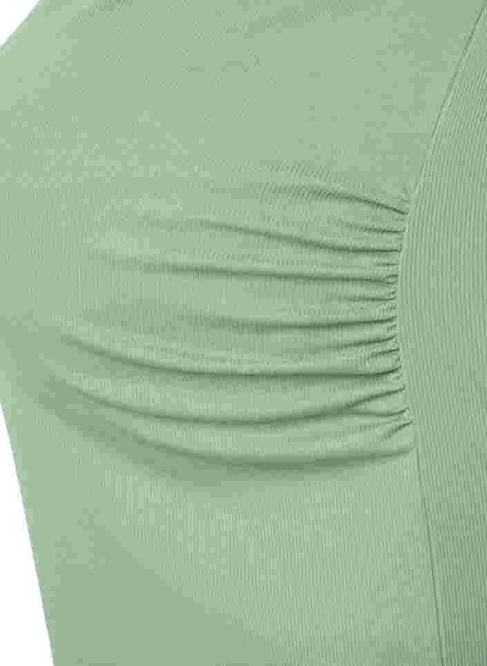 T-skjorte i ribbet materiale til gravide, Green Bay, Packshot image number 2