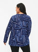 FLASH - bluse med lange ermer og trykk, Medieval Blue AOP, Model image number 1