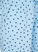 Bomullsmuslinshorts med hjerter, Blå, Packshot image number 2