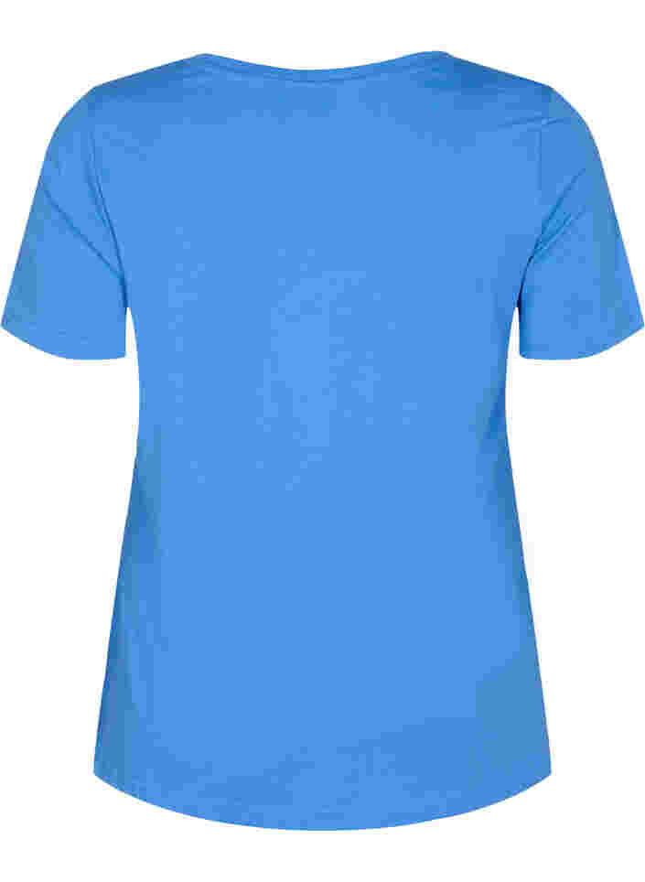 Kortermet T-skjorte i bomull med trykk, Regatta LOVE, Packshot image number 1