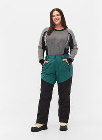 Skibukser med lommer, Mallard Green Comb, Model