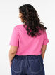 T-skjorte med trykk, Rosa, Model image number 2