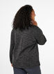 FLASH - Jerseybluse med lange ermer, Grå, Model image number 2