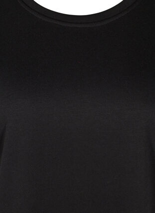 Tunika med korte ermer, Black, Packshot image number 2