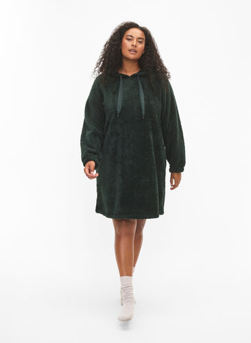 Teddykjole med hette, Scarab, Model image number 2