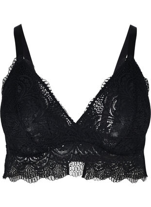 Zizzi Blonde-BH med uttagbare innlegg, Black, Packshot image number 0