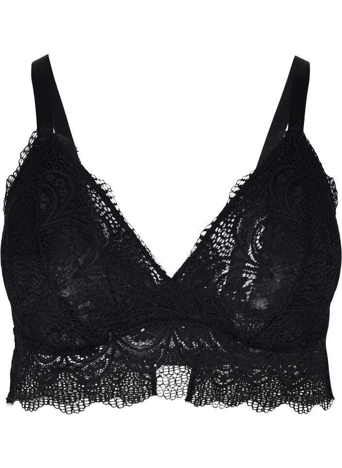 Blonde-BH med uttagbare innlegg, Black, Packshot image number 0