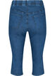 Capribukser i bomullsmiks, Dark blue denim, Packshot image number 1