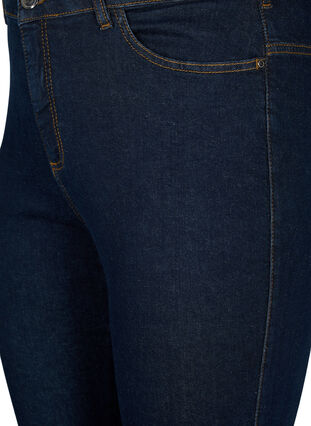 Ellen bootcut jeans med høyt liv, Raw Unwash, Packshot image number 2