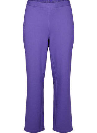 Bukser med vidde og lommer, Ultra Violet, Packshot image number 0