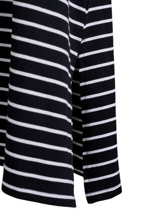 Zizzi Ermeløs polokjole i midilengde, Svart, Packshot image number 3