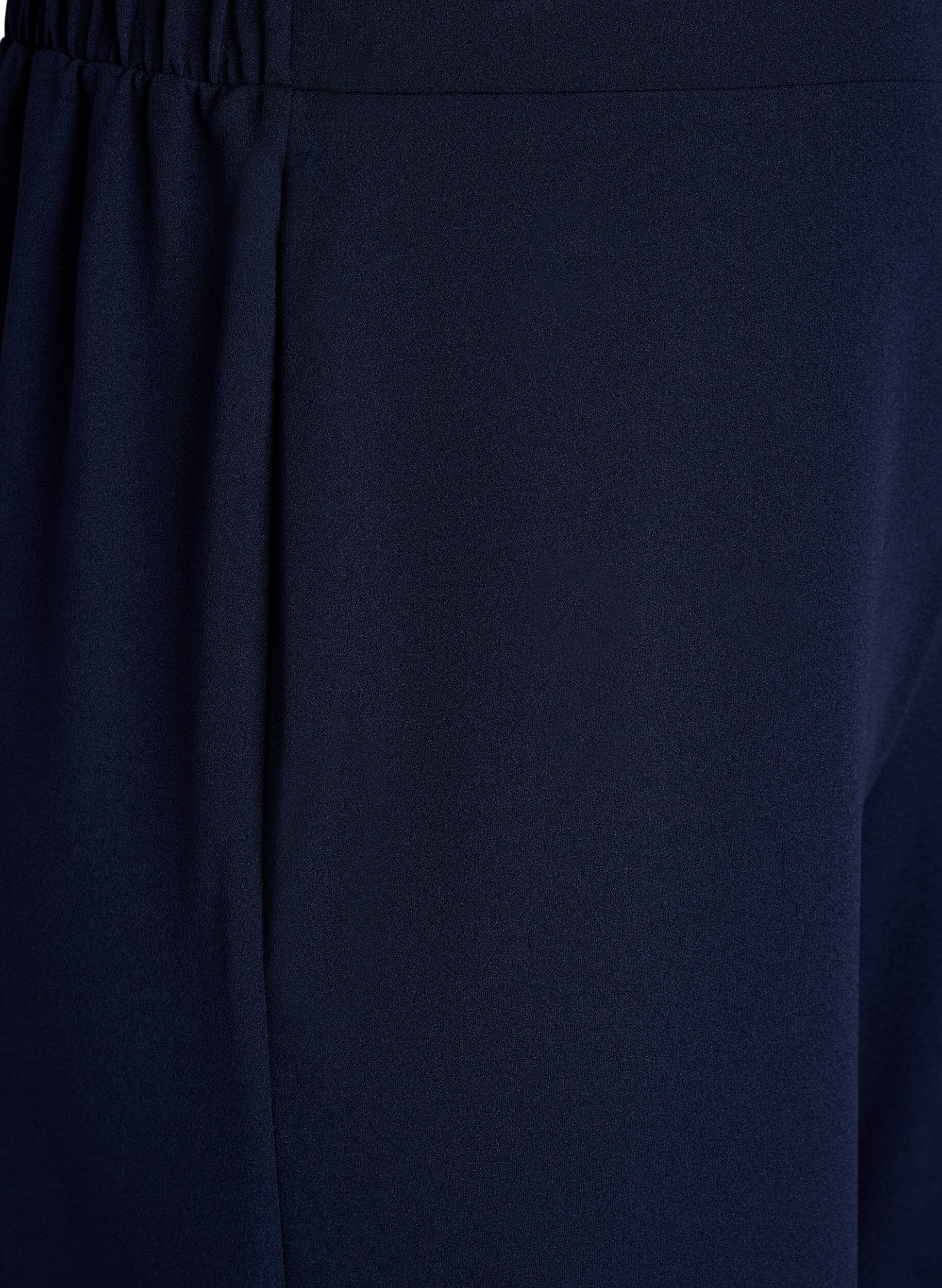 Zizzi FLASH - Bukser med vide ben, Bl&aring;, Packshot image number 2