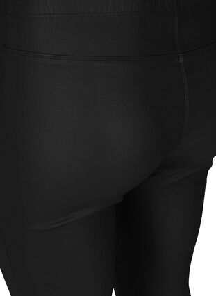 Coated leggings, Black, Packshot image number 3