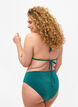 Bikinitruse med glitter og høy midje, Grønn, Model image number 1