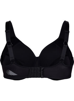 CORE, HIGH SUPPORT WIRE BRA - Sports-BH med bøyle, Black, Packshot image number 1