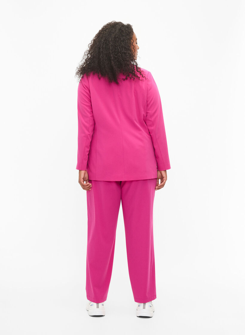 Klassisk bukse med lommer, Festival Fuchsia, Model image number 1