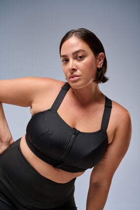 Zizzi Sports-bh med høy støtte, , Model