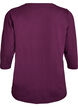 Treningsbluse med 3/4-ermer, Lilla, Packshot image number 1
