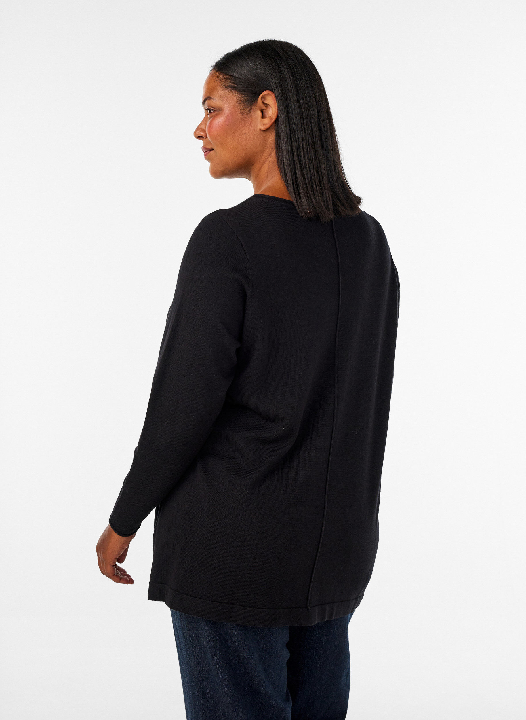 ZizziLett jakke med lommer og avtagbar hette, Gr&oslash;nn, Model image number 2