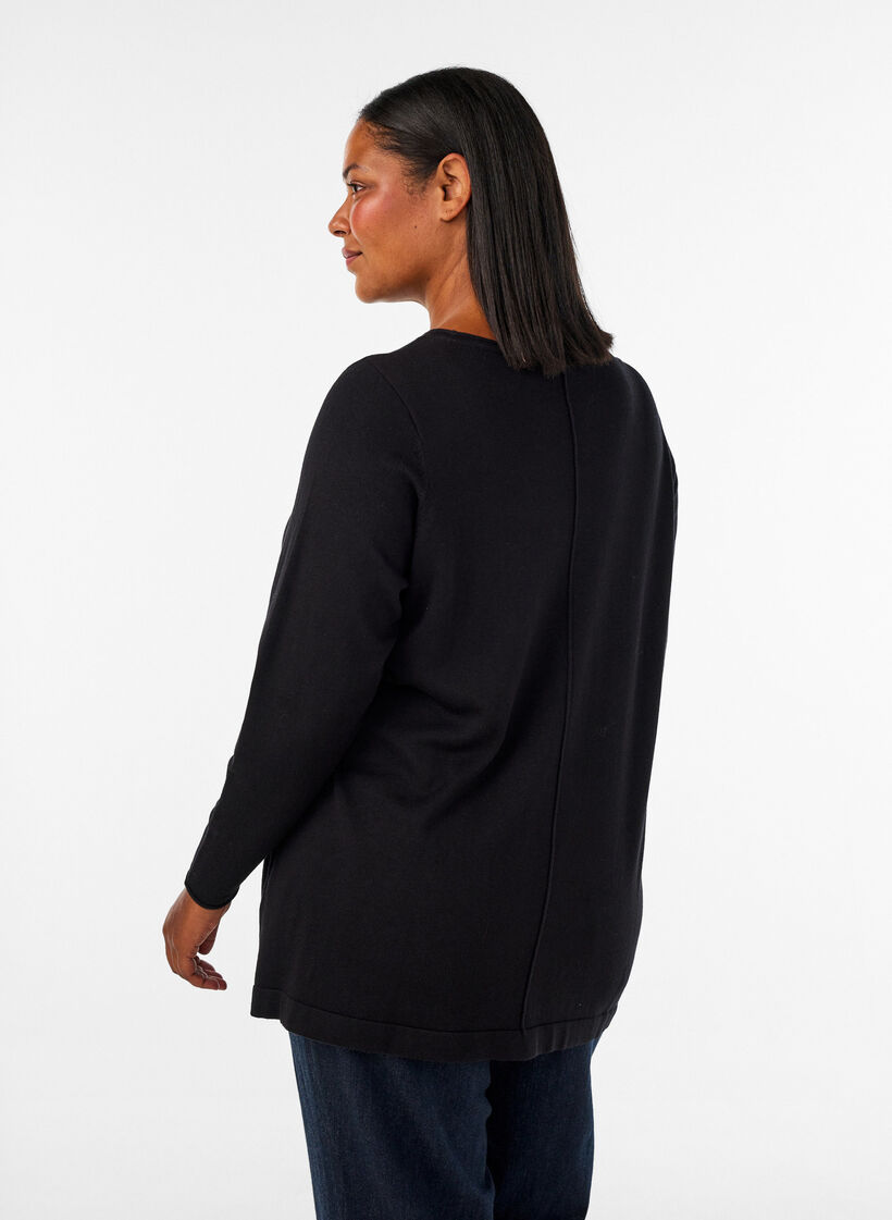 Lett jakke med lommer og avtagbar hette, Gr&oslash;nn, Model image number 2