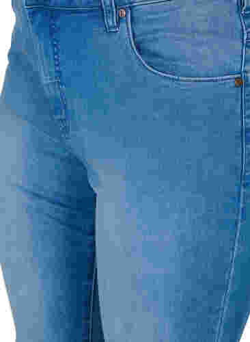 Slim fit Emily jeans med normal høyde i livet, Light blue, Packshot image number 2