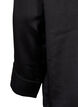 Nattskjorte i sateng, Black, Packshot image number 3