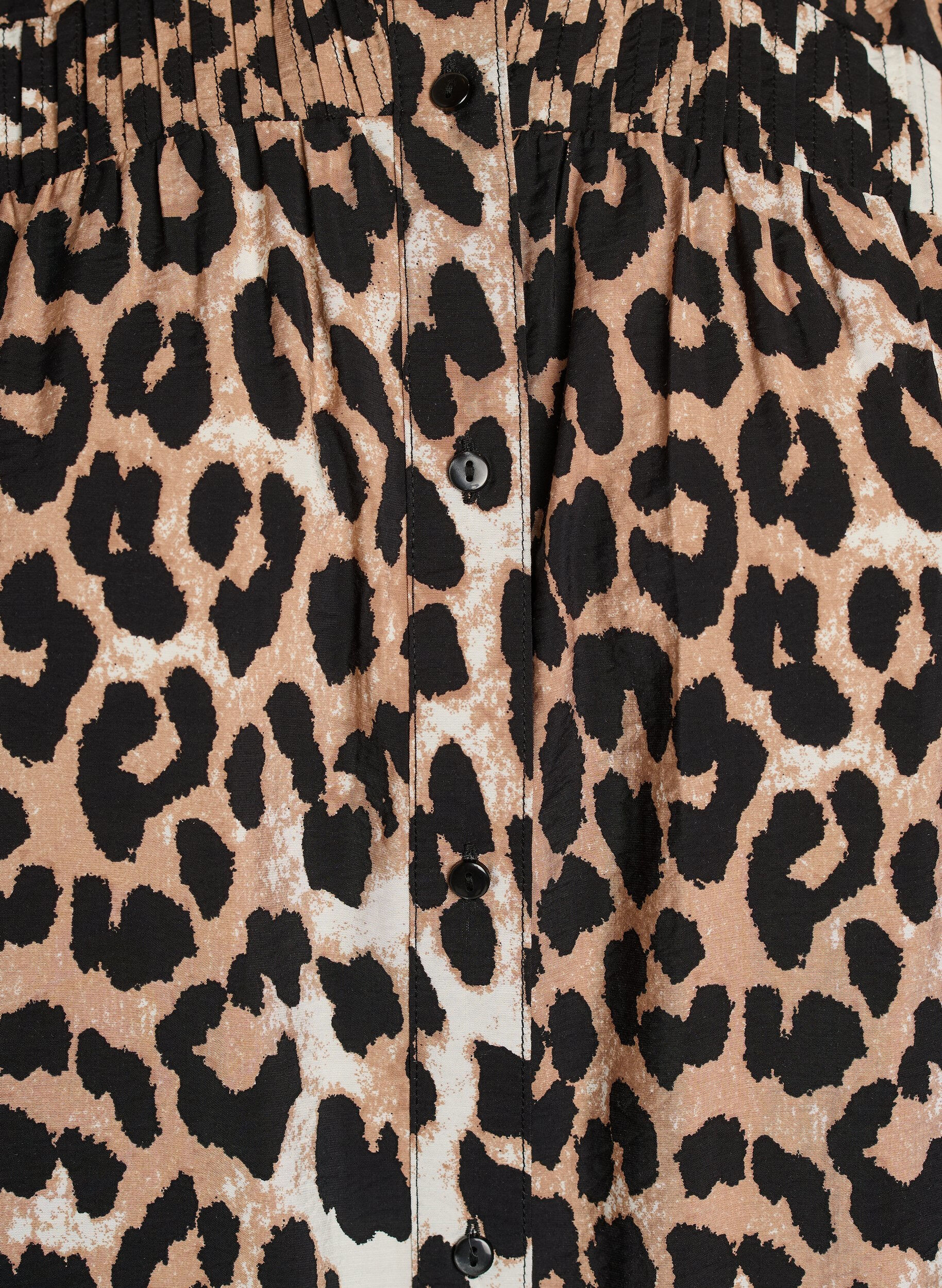 Zizzi M&oslash;nstret bluse med 1/2 ermer, 9990, Packshot image number 2