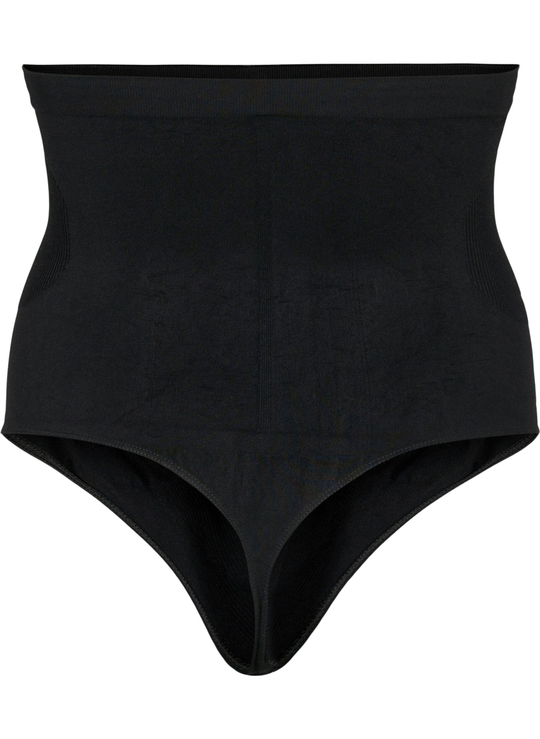 Zizzi Shapewear G-streng med h&oslash;yt liv, Svart, Packshot image number 1