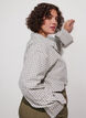 Rutete skjorte med brystlomme, Hvit, Model image number 3