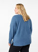 Strikkegenser med V-hals, Bering S. White Mel., Model image number 1