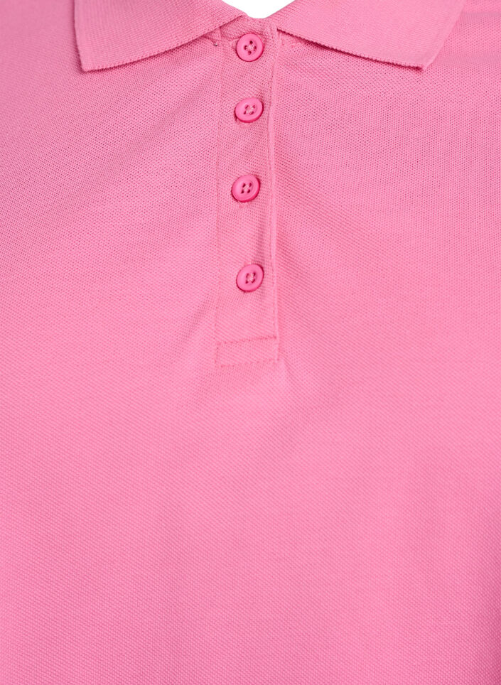 Poloskjorte med korte ermer, Rosa, Packshot image number 2