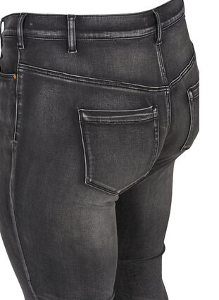 Ekstra slim Sanna jeans, Dark Grey Denim, Packshot image number 3