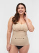 Shapewear topp med brede stropper, Beige, Model image number 0