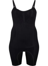 Shapewear-bodysuit med åpning i bunnen, Svart Shapewear-bodysuit med åpning i bunnen