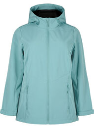 Kort softshell jakke med lommer, Arctic