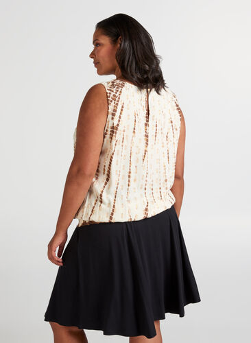 Zizzi Skjørt, Black, Model image number 1