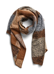 Skjerf med farge, Tobacco Brown Comb