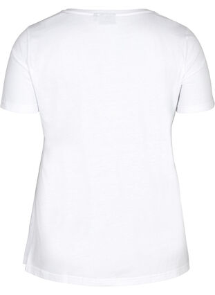 T-skjorte, Bright White, Packshot image number 1