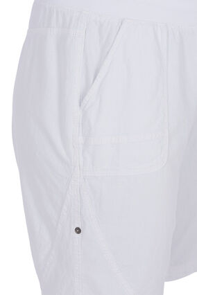 Behagelige shorts, Bright White, Packshot image number 2