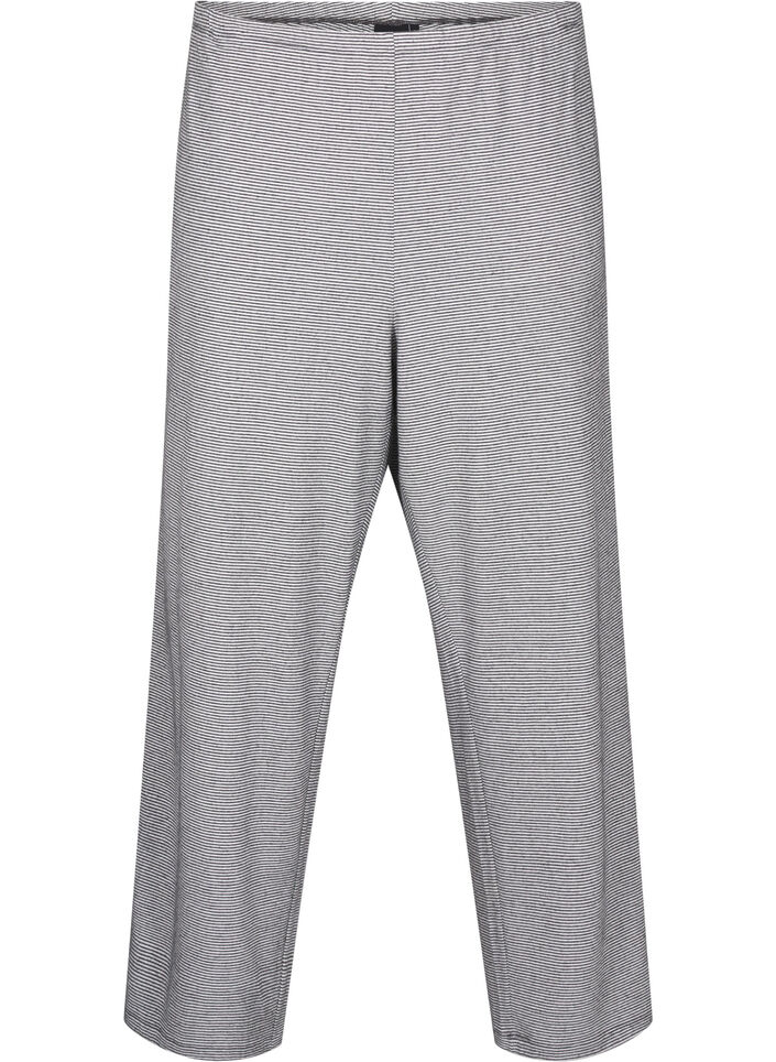 Pysjamasbukse med lommer, Striped DGM , Packshot image number 0