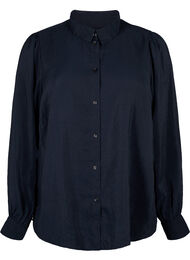 Langermet skjorte i Tencel ™ Modal, Black