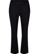 Bukser med flare, Black, Packshot image number 0