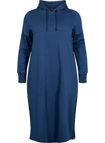 Genserkjole med hette, Dress Blues, Packshot image number 0