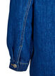 Denimbluse med krage, Unwashed, Packshot image number 4